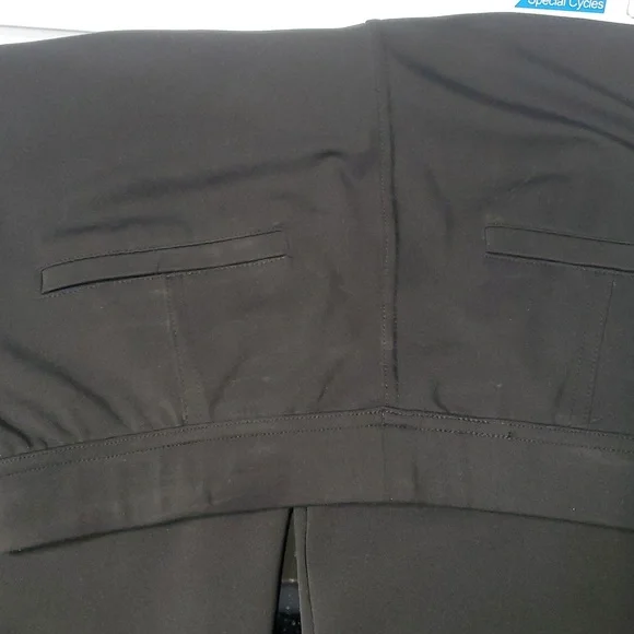Halara Black Pull-On Flareleg Trousers Size Small Stretchy Pockets - Picture 9 of 13